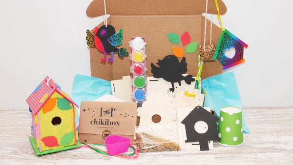 Casita para pájaros